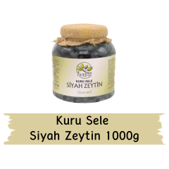 Gemlik Kuru Sele Siyah Zeytin 1 Kg