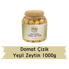 Domat Çizik Yeşil Zeytin 1 Kg
