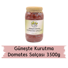 Güneşte Kurutma Domates Salçası 3500g